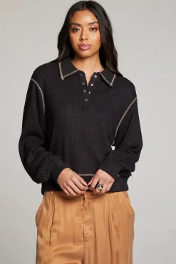 Women Chaser Brand Church Licorice Long Sleeve