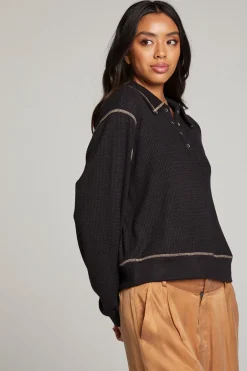 Women Chaser Brand Church Licorice Long Sleeve