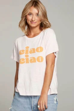 Women Chaser Brand Ciao Tee
