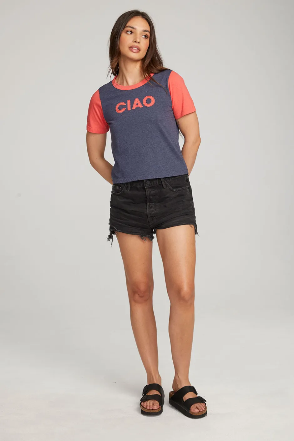 Women Chaser Brand Ciao Tee