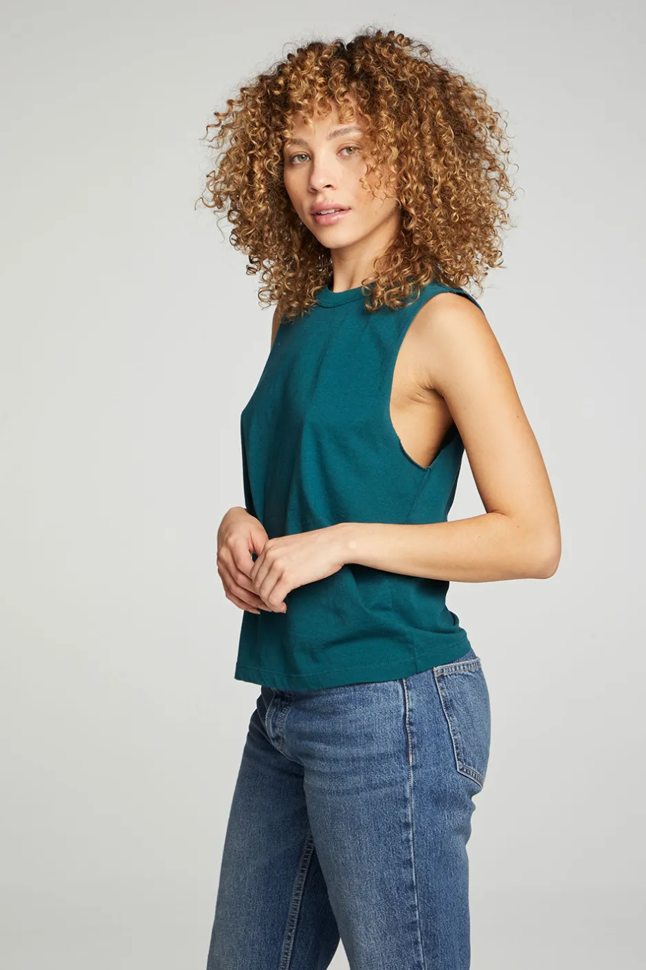 Women Chaser Brand Classic Vintage Muscle Tank