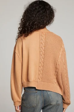 Women Chaser Brand Cloud Toffee Pullover
