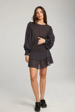 Women Chaser Brand Clyde Licorice Blouse