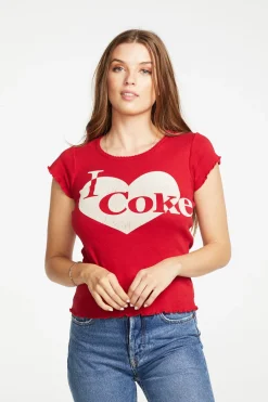 Women Chaser Brand Coca Cola - I Heart Coke