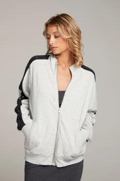 Women Chaser Brand Coconut Zip Up Jacket