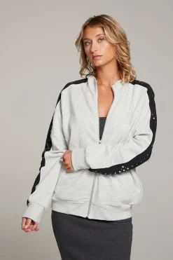 Women Chaser Brand Coconut Zip Up Jacket