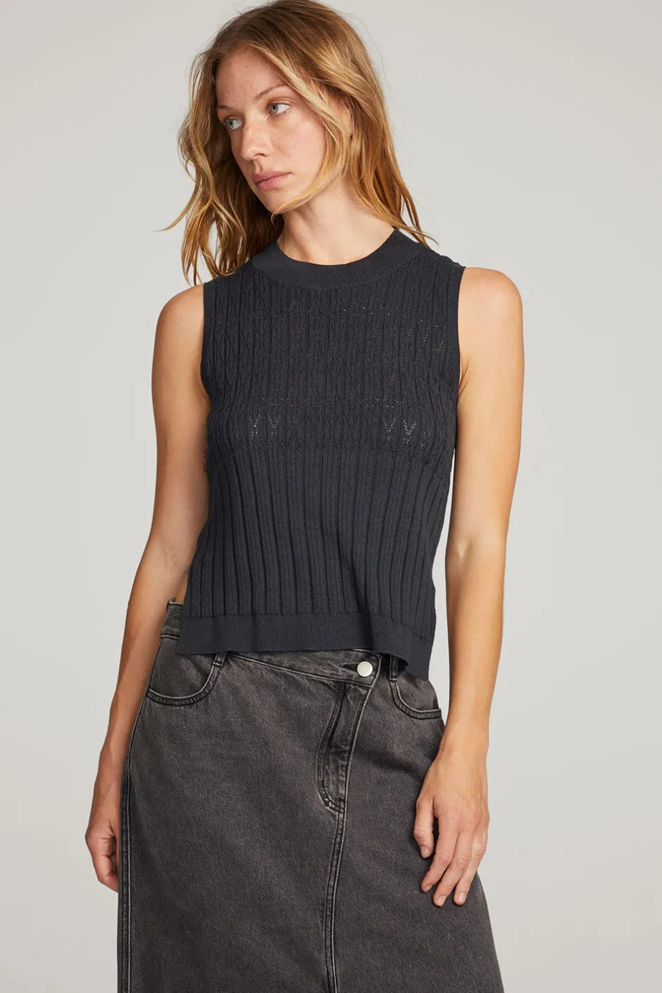 Women Chaser Brand Cody Licorice Tank