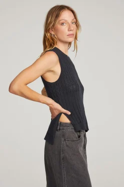Women Chaser Brand Cody Licorice Tank