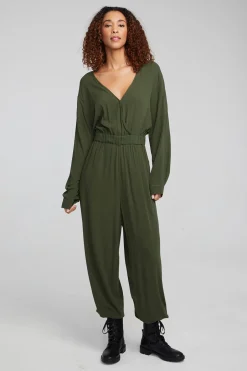 Women Chaser Brand Colette Forest Night Jumpsuit