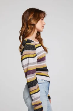 Women Chaser Brand Collins Haight Street Stripe Top