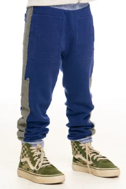 Kids/BOY Chaser Brand Color Blocked Bolt Joggers