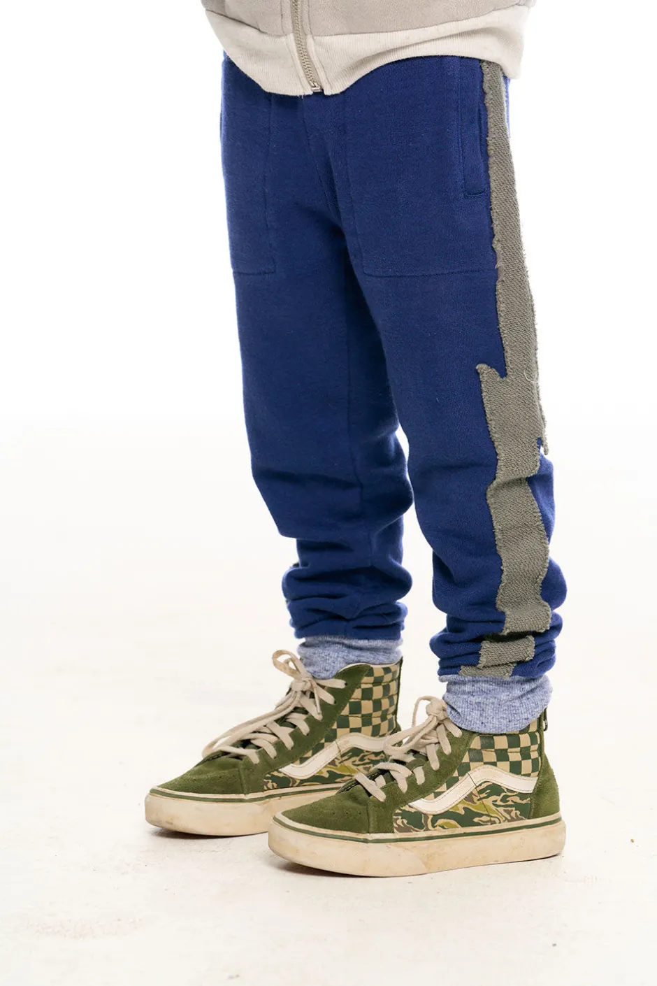 Kids/BOY Chaser Brand Color Blocked Bolt Joggers