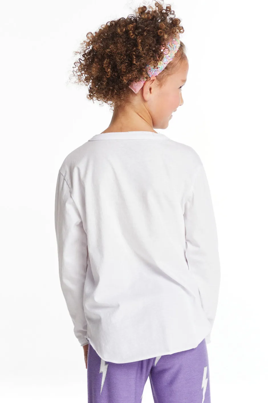 Kids Chaser Brand Colorful Heart Girls Long Sleeve
