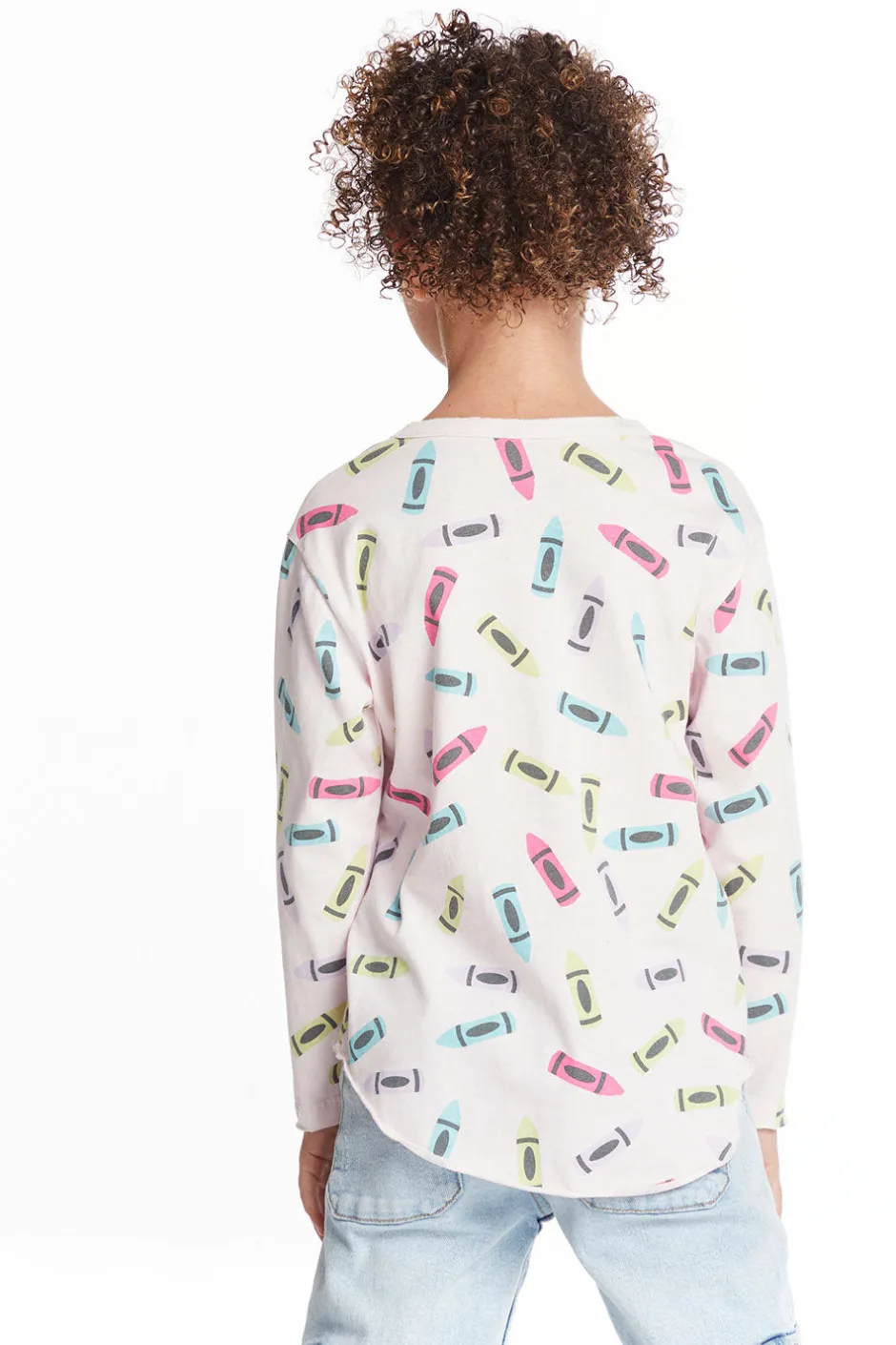 Kids Chaser Brand Coloring Time Girls Long Sleeve