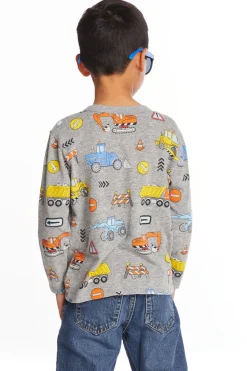 Kids/BOY Chaser Brand Construction Zone Long Sleeve Tee