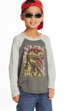 Kids/BOY Chaser Brand Cool Dino Boys Long Sleeve Tee