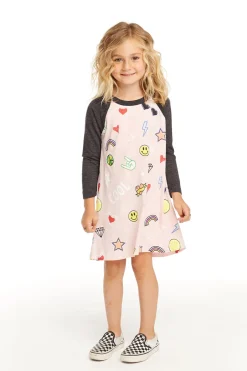 Kids Chaser Brand Cool Icons Dress