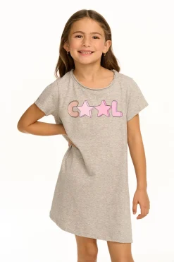 Kids Chaser Brand Cool Star T-Shirt Dress