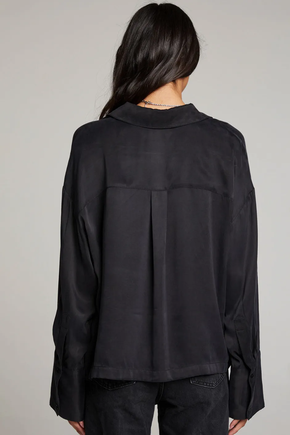 Women Chaser Brand Corall Licorice Button Up