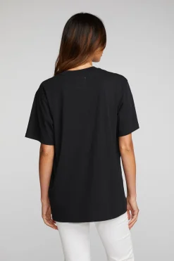 Women Chaser Brand Cotton Jersey Short Sleeve Crewneck Tee