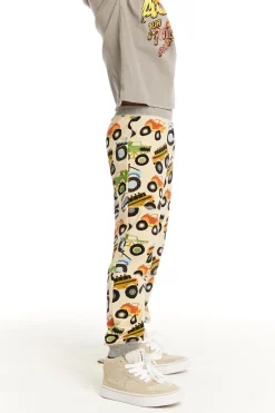 Kids/BOY Chaser Brand Cozy Knit Monster Truck Pant With Seamed Panels
