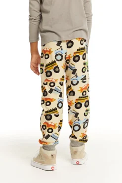 Kids/BOY Chaser Brand Cozy Knit Monster Truck Pant With Seamed Panels