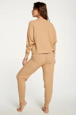 Women Chaser Brand Cozy Rib Slouchy Lounge Pant