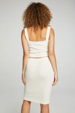 Women Chaser Brand Cropped Cami Sweater Tank