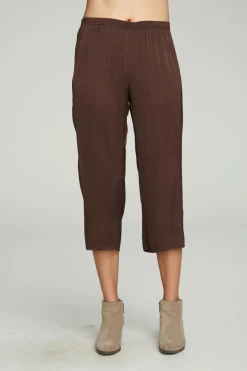 Women Chaser Brand Cropped Wide Leg Culotte