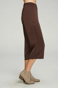 Women Chaser Brand Cropped Wide Leg Culotte