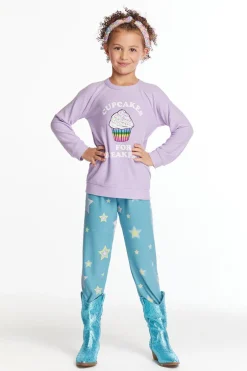 Kids Chaser Brand Cupcakes For Breakfast Girls Pullover