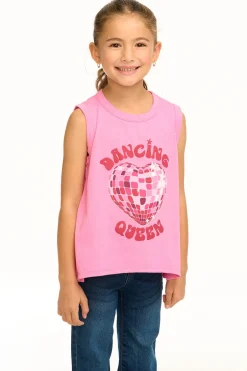 Kids Chaser Brand Dancing Queen Flouncy Tank