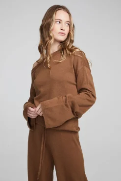 Women Chaser Brand Dani Deep Taupe Long Sleeve