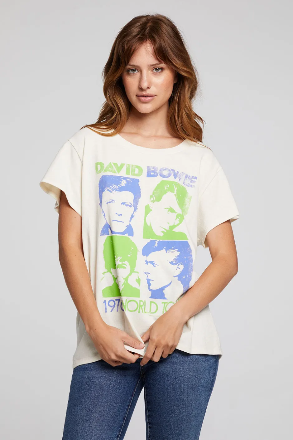 Women Chaser Brand David Bowie U.S. Tour Tee