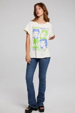 Women Chaser Brand David Bowie U.S. Tour Tee
