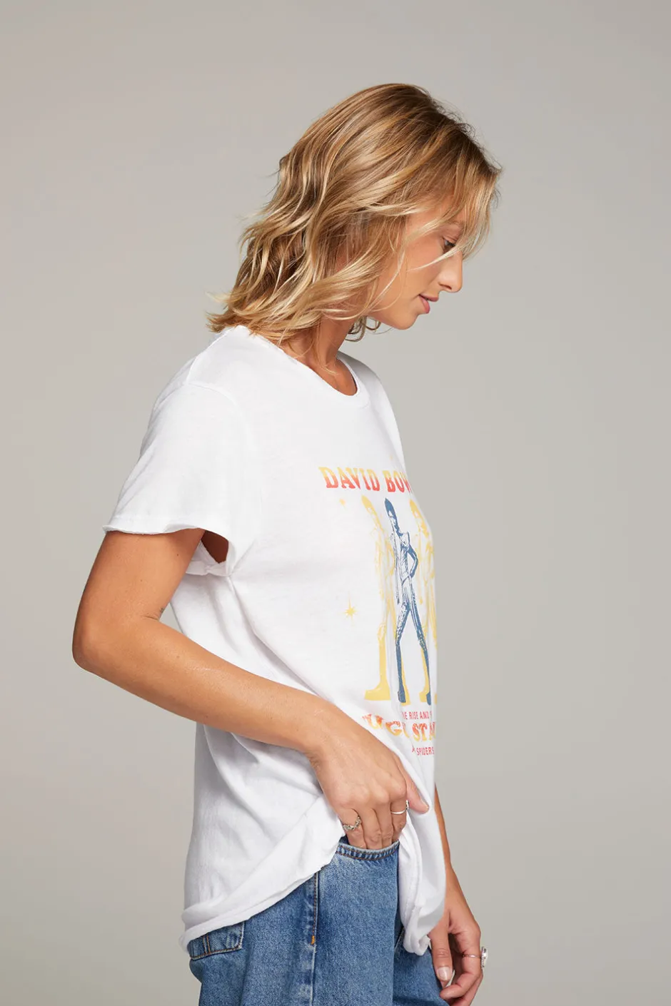 Women Chaser Brand David Bowie Ziggy Stardust Tee