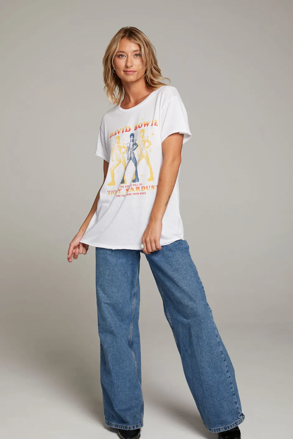 Women Chaser Brand David Bowie Ziggy Stardust Tee