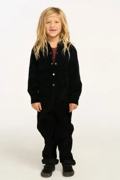 Kids/BOY Chaser Brand David Raven Black Corduroy Jumpsuit