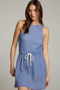 Women Chaser Brand Delray Cobalt Blue Mini Dress