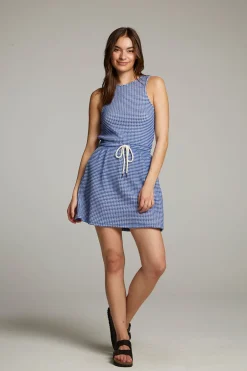 Women Chaser Brand Delray Cobalt Blue Mini Dress