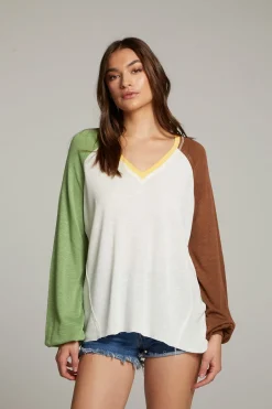 Women Chaser Brand Demo White Long Sleeve