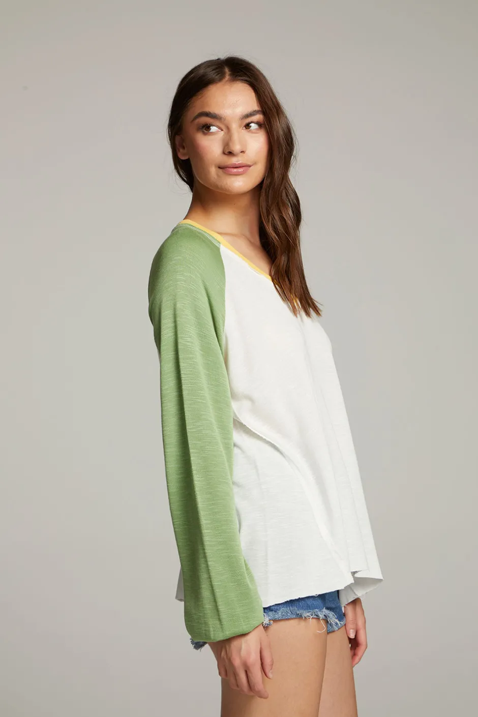 Women Chaser Brand Demo White Long Sleeve