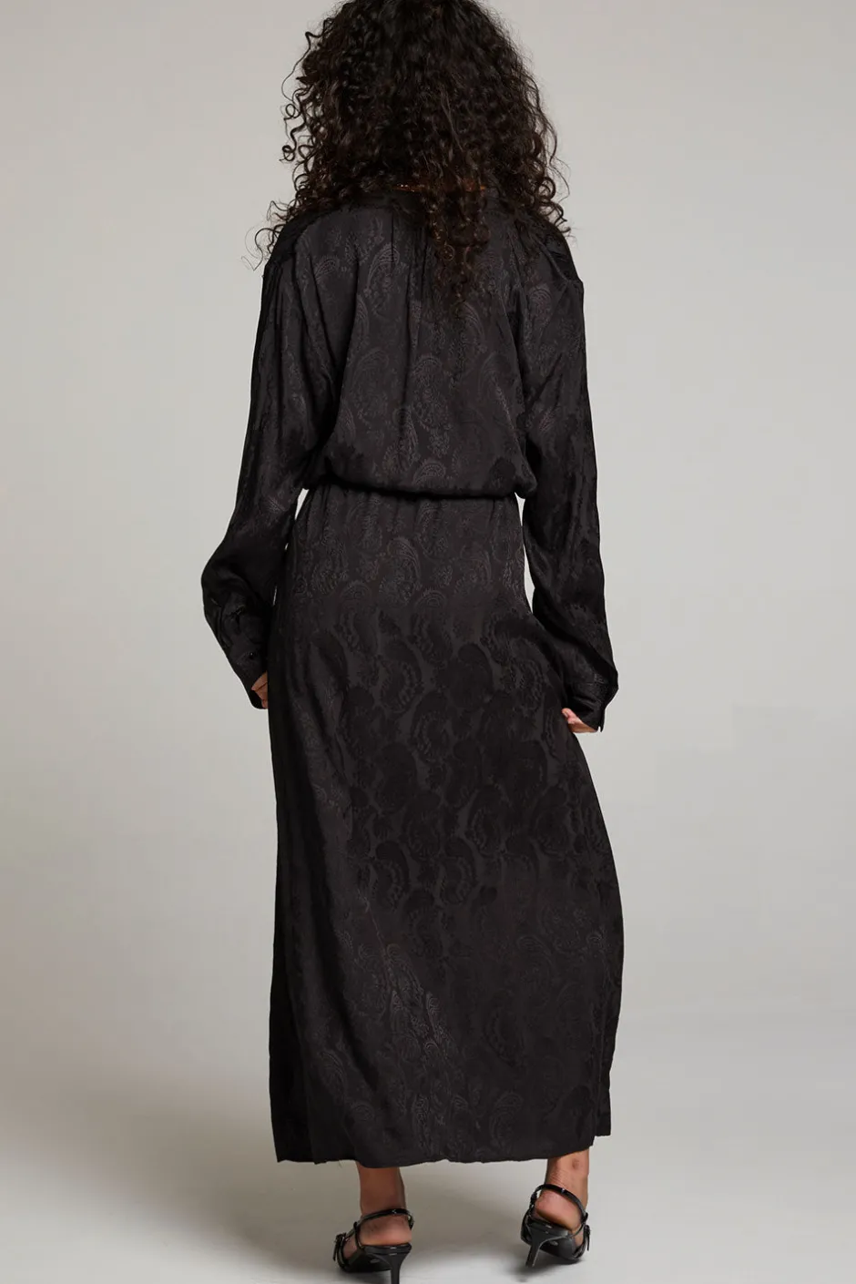 Women Chaser Brand Denverr Licorice Maxi Dress