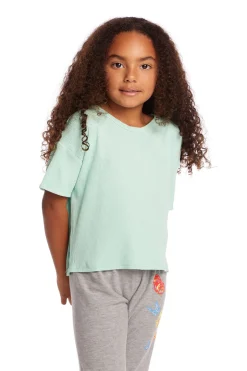 Kids Chaser Brand Devin Spring Bud Girls Tee