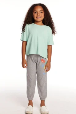 Kids Chaser Brand Devin Spring Bud Girls Tee