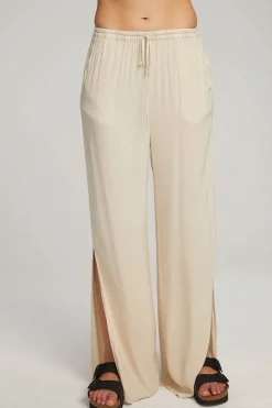 Women Chaser Brand Devine Off-White Bark Trousers