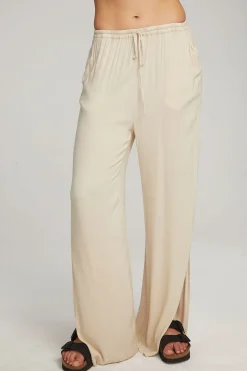 Women Chaser Brand Devine Off-White Bark Trousers