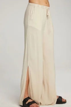 Women Chaser Brand Devine Off-White Bark Trousers
