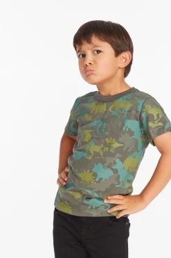 Kids/BOY Chaser Brand Dino Camo Boys Tee