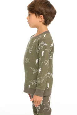 Kids/BOY Chaser Brand Dino Pullover